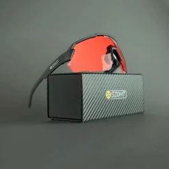 X-Sight Sport Fulcrum Shooting Glasses - Vermillion